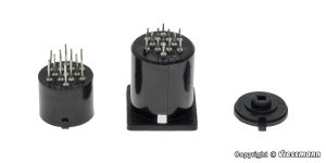 Viessmann 4653 - H0 - Zylindersteckfuß, 13-polig